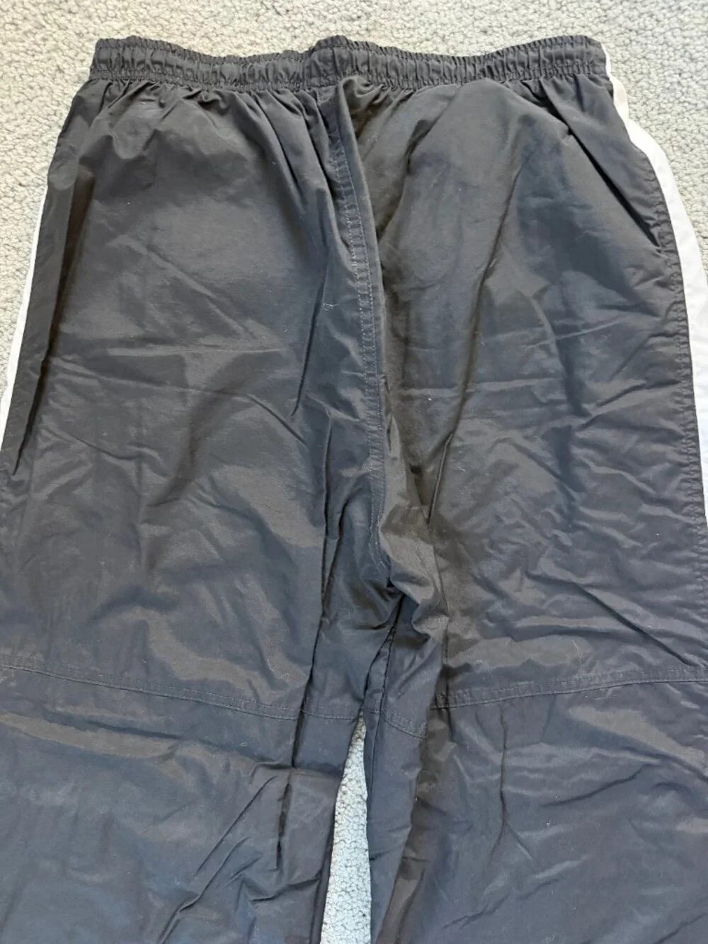 Vintage Y2K Nike Silver Tag Nylon Cargo Track Pants L - LIKE NEW Condition!